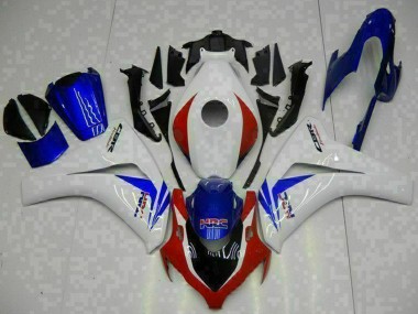 Carenado Moto Honda CBR1000RR 2008-2011 - Blanco Rojo Azul HRC Baratos