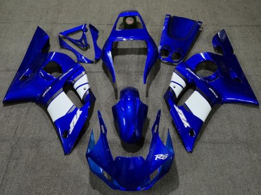 Carenados Moto Yamaha R6 1998-2002 - Azul Blanco Baratos