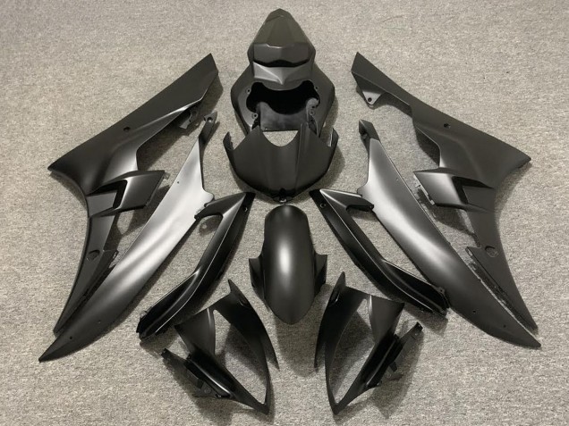 Carenados Moto Yamaha R6 2006-2007 - Negro Mate Baratos