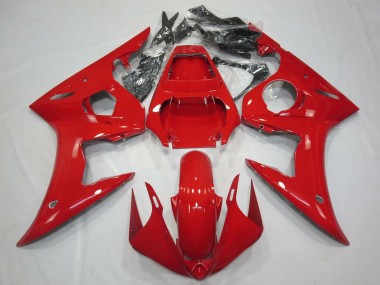 Carenados Moto Yamaha R6 2003-2004 - Rojo Brillante Baratos