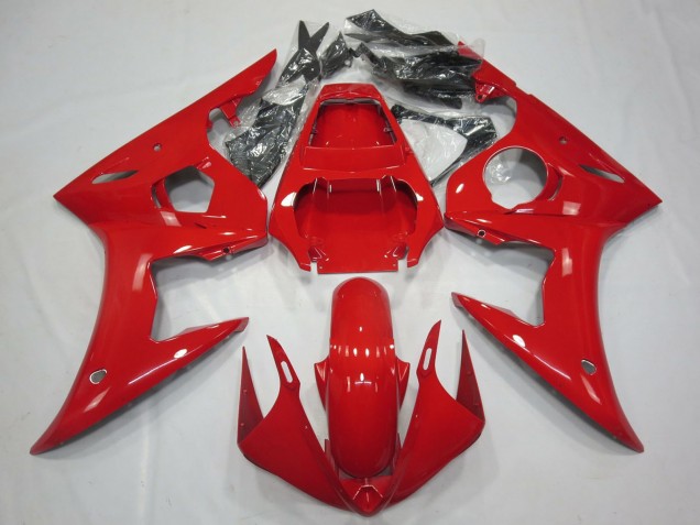 Carenados Moto Yamaha R6 2003-2004 - Rojo Brillante Baratos
