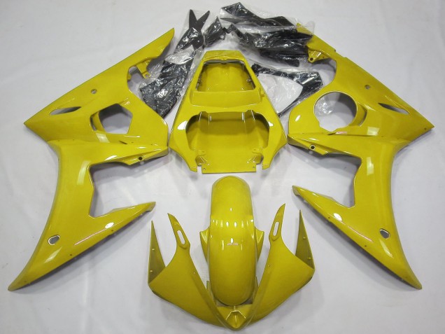Carenados Moto Yamaha R6 2003-2004 - Amarillo Brillante Baratos