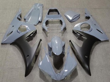 Carenados Moto Yamaha R6 2003-2004 - Nardo Gris Negro Mate Baratos