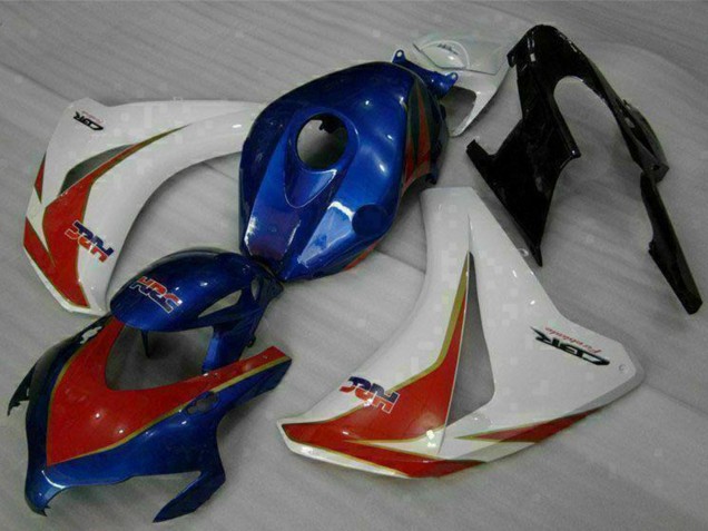 Kit Carenados Moto Honda CBR1000RR 2008-2011 - Blanco Rojo Azul HRC Baratos