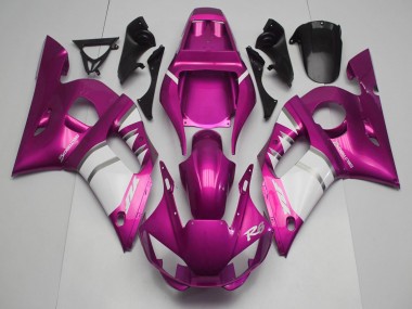 Carenados Moto Yamaha R6 1998-2002 - Rosa Blanco Baratos