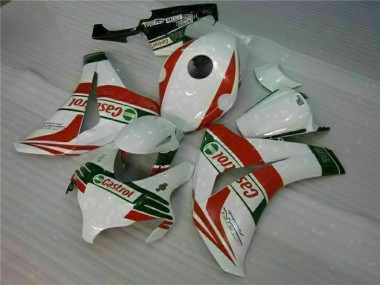 Carenados Moto Honda CBR1000RR 2008-2011 - Blanco Rojo Verde Castrol Baratos