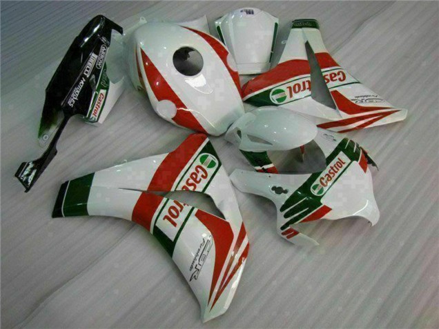 Carenados Moto Honda CBR1000RR 2008-2011 - Blanco Rojo Verde Castrol Baratos