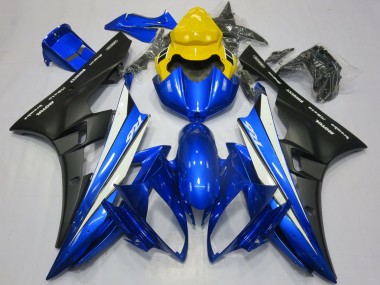 Carenados Moto Yamaha R6 2006-2007 - Amarillo Azul Blanco Negro Mate Motul Baratos