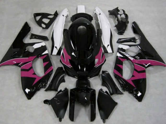Carenados Moto Yamaha YZF600R Thundercat 1996-2007 - Negro Brillante Rosa Oscuro Blanco Baratos