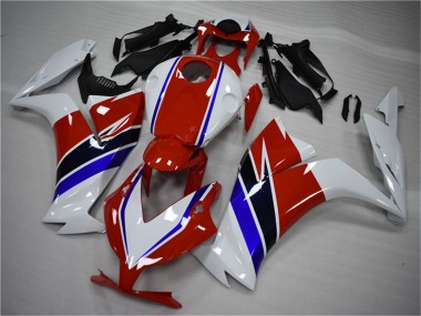 Carenado Moto Honda CBR1000RR 2012-2016 - Blanco Rojo Azul Baratos