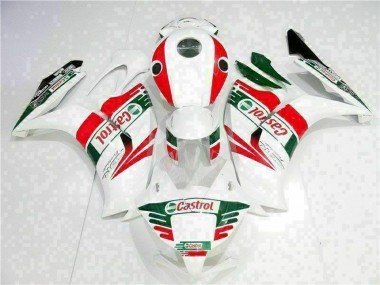 Carenado Moto Honda CBR1000RR 2012-2016 - Blanco Rojo Verde Castrol Baratos