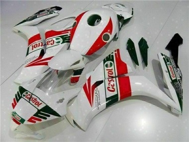 Carenado Moto Honda CBR1000RR 2012-2016 - Blanco Rojo Verde Castrol Baratos