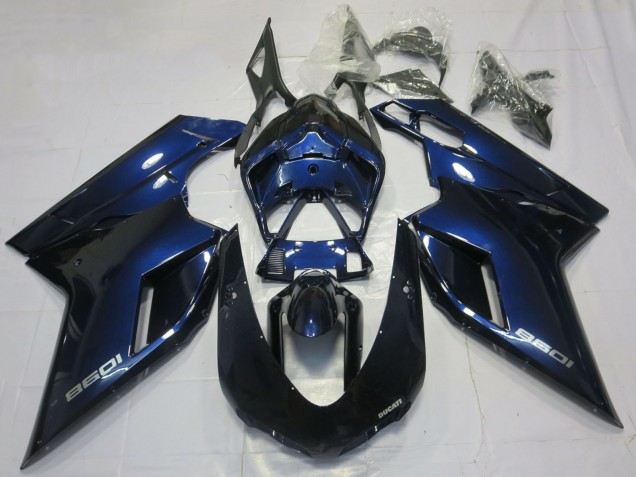 Carenados Moto Ducati 1098 2007-2014 - Azul Profundo Baratos