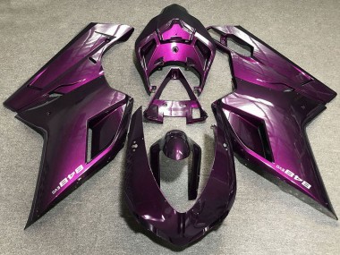 Carenados Moto Ducati 848 2007-2014 - Púrpura Baratos