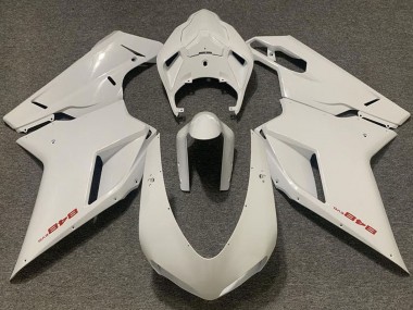 Carenado Moto Ducati 848 2007-2014 - Blanco Perla Baratos