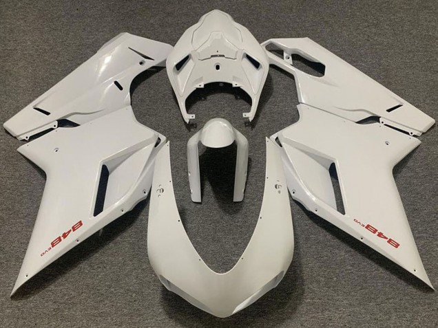Carenado Moto Ducati 848 2007-2014 - Blanco Perla Baratos
