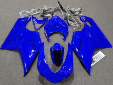 Carenados Moto Ducati 1098 2007-2014 - Azul Brillante Plain Baratos