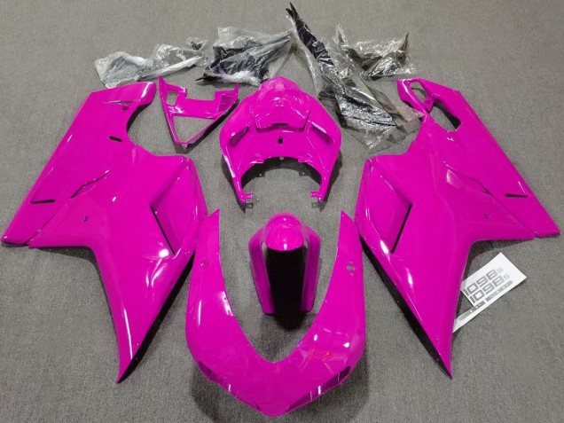 Carenados Moto Ducati 1098 2007-2014 - Rosa Brillante Plain Baratos