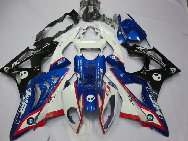 Carenado Moto BMW S1000RR 2009-2014 - Blanco Rojo Azul Negro Brillante HP Baratos
