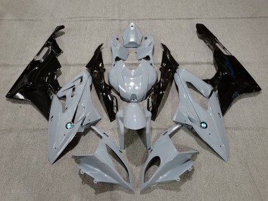 Carenados Moto BMW S1000RR 2015-2016 - Nardo Gris Negro Brillante Baratos