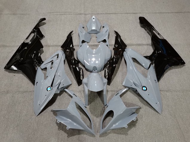 Carenados Moto BMW S1000RR 2015-2016 - Nardo Gris Negro Brillante Baratos