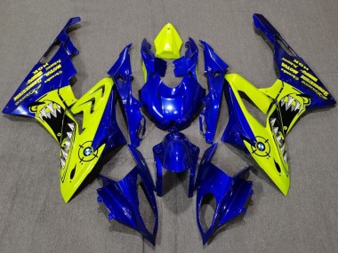 Carenados Moto BMW S1000RR 2009-2014 - Amarillo Azul Tiburón Baratos