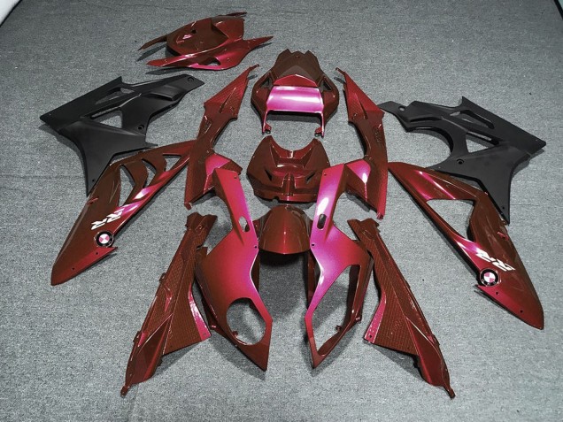 Kits Carenado Moto BMW S1000RR 2009-2014 - Rojo Negro Mate Baratos
