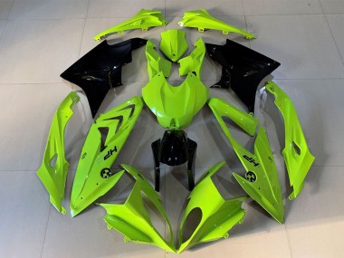 Carenados Moto BMW S1000RR 2009-2014 - Alta Visibilidad Amarillo Negro Brillante HP Baratos