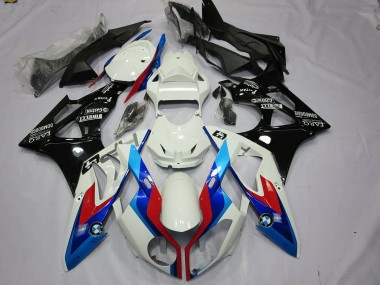 Kit Carenados Moto BMW S1000RR 2009-2014 - Blanco Rojo Azul Negro Brillante Baratos