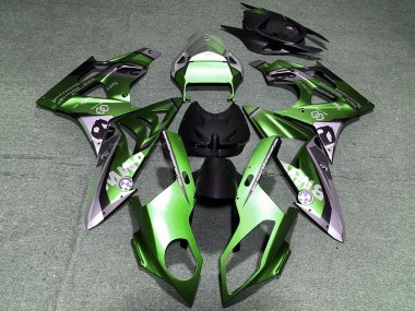 Carenados Moto BMW S1000RR 2017-2018 - Verde Negro Púrpura Claro Baratos