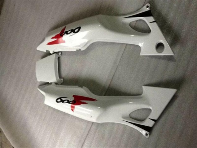 Carenados Moto Honda CBR600 F3 1995-1996 - Blanco Rojo Negro Brillante Baratos