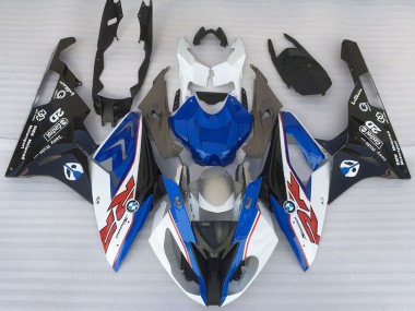 Carenados Moto BMW S1000RR 2015-2016 - Blanco Azul Negro Mate OEM Estilo Baratos