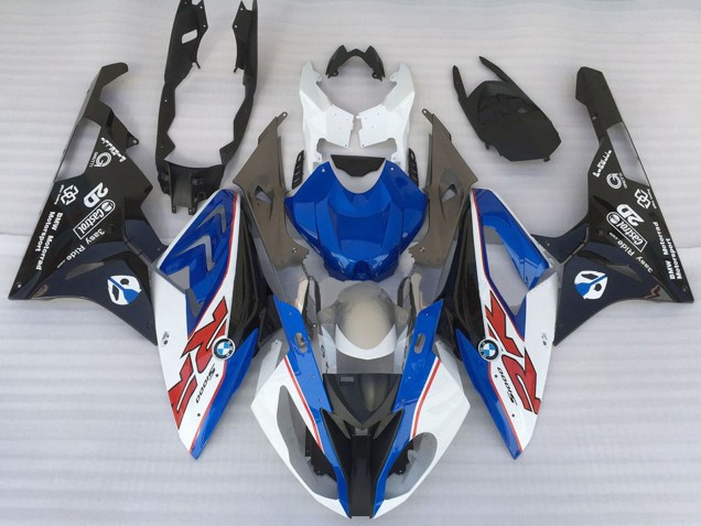 Carenados Moto BMW S1000RR 2015-2016 - Blanco Azul Negro Mate OEM Estilo Baratos