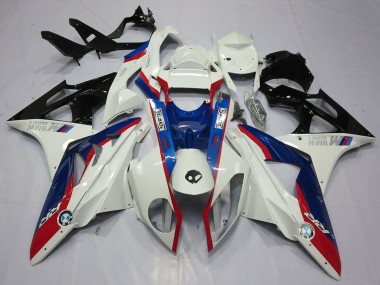 Kits Carenado Moto BMW S1000RR 2009-2014 - Blanco Rojo Azul Negro Brillante Baratos