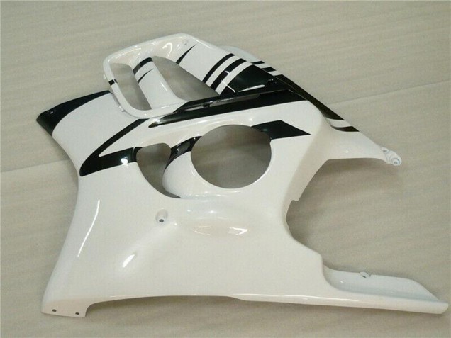Carenados Moto Honda CBR600 F3 1995-1996 - Blanco Negro Brillante Baratos