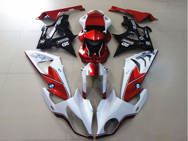 Carenados Moto BMW S1000RR 2009-2014 - Blanco Rojo Negro Brillante Baratos