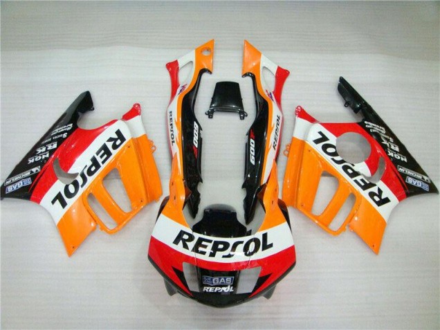 Carenado Moto Honda CBR600 F3 1995-1996 - Naranja Blanco Rojo Negro Brillante Repsol Baratos