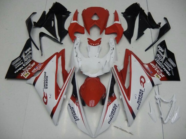 Carenado Moto Triumph Daytona 675 2013-2016 - Blanco Rojo Negro Brillante Baratos