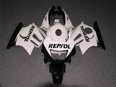 Carenados Moto Honda CBR600 F3 1997-1998 - Blanco Negro Brillante Repsol Baratos