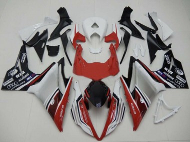 Carenados Moto Triumph Daytona 675 2013-2016 - Blanco Rojo Plata Negro Brillante Baratos