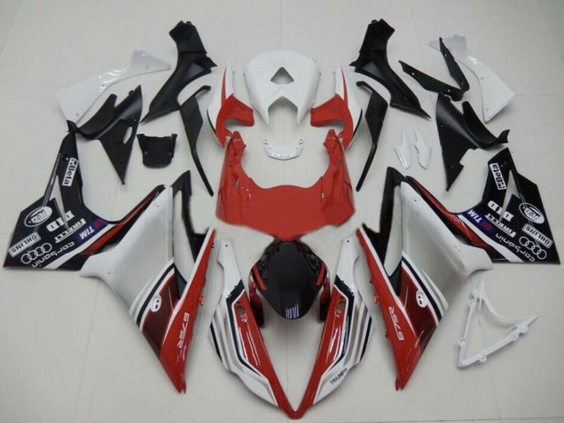 Carenados Moto Triumph Daytona 675 2013-2016 - Blanco Rojo Plata Negro Brillante Baratos