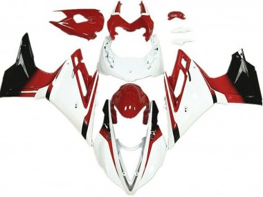 Carenados Moto Triumph Daytona 675 2013-2016 - Blanco Rojo Negro Brillante Baratos