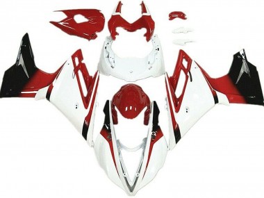 Carenados Moto Triumph Daytona 675 2013-2016 - Blanco Rojo Negro Brillante Baratos