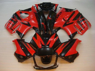 Carenado Moto Honda CBR600 F3 1995-1996 - Rojo Negro Brillante Baratos