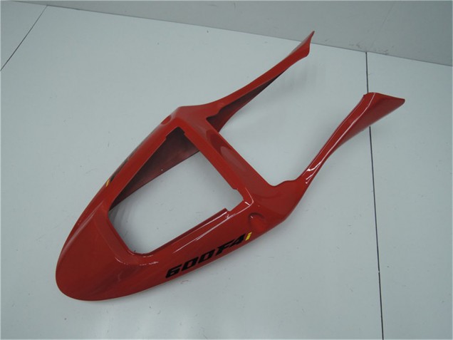 Carenado Moto Honda CBR600 F4i 2001-2003 - Rojo Negro Brillante Baratos