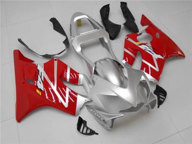 Kits Carenados Moto Honda CBR600 F4i 2001-2003 - Plata Rojo Baratos