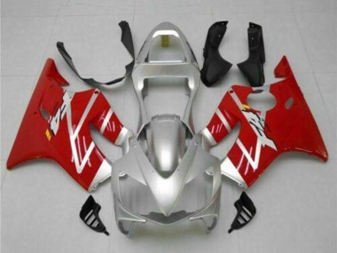 Kits Carenados Moto Honda CBR600 F4i 2001-2003 - Plata Rojo Baratos