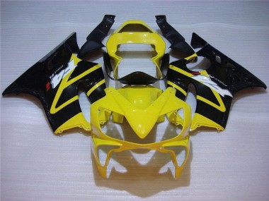 Carenado Moto Honda CBR600 F4i 2001-2003 - Amarillo Negro Brillante Baratos