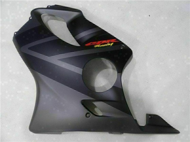 Carenado Moto Honda CBR600 F4i 2001-2003 - Negro Mate Gris Baratos