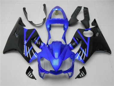 Carenado Moto Honda CBR600 F4i 2001-2003 - Azul Negro Brillante Baratos